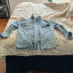 Zara Men’s jean jacket. Size M. Worn once.
